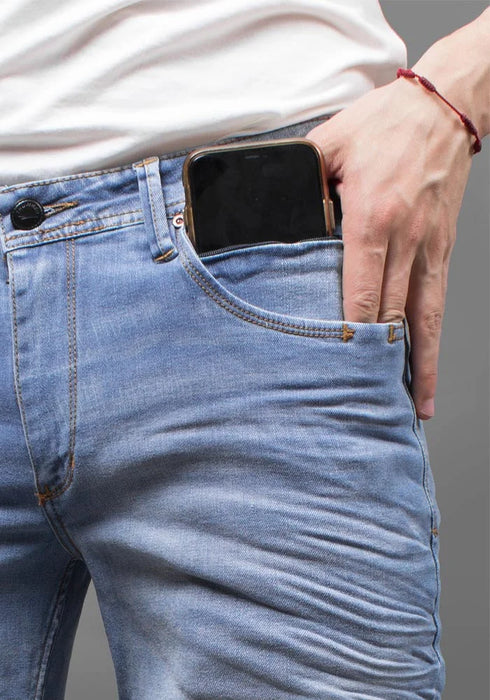 Jeans para Hombre Azul Claro