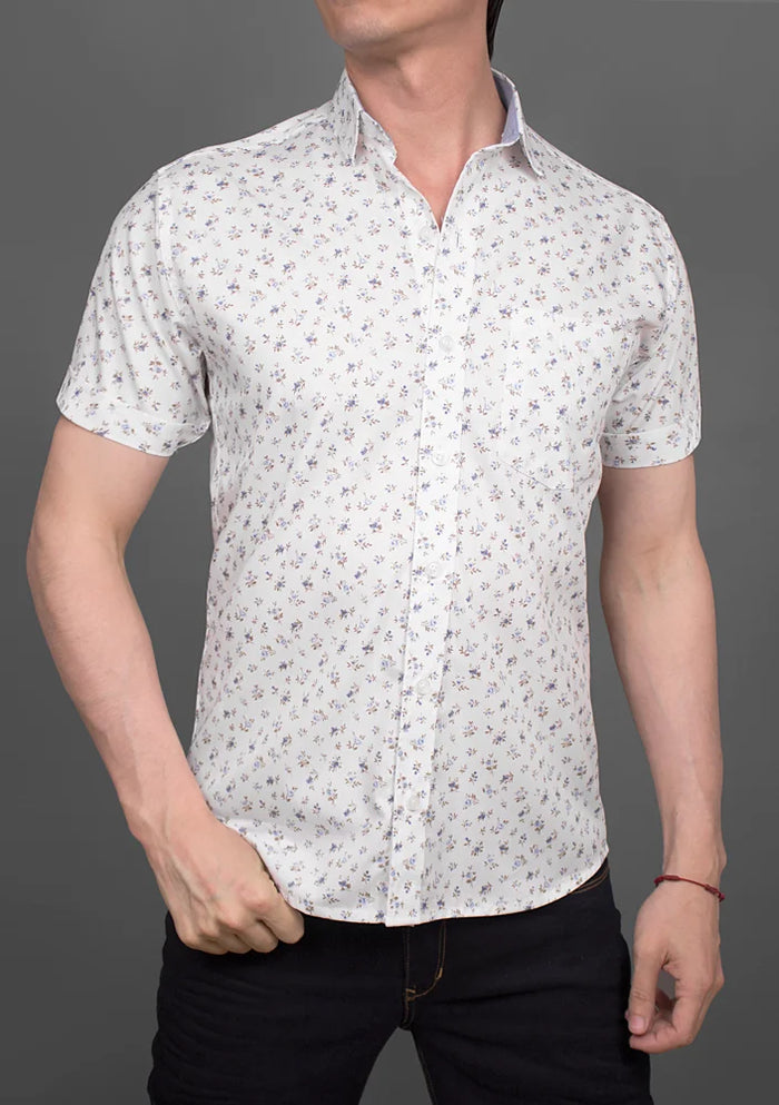 Camisa M. Corta Print