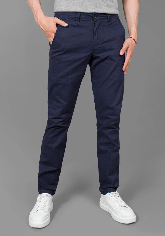 Pantalón Dril miniprint Para Hombre Ref. 101983