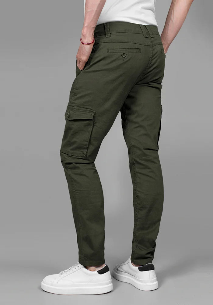 Pantalón Dril Cargo para Hombre Thunder Ref. 101029