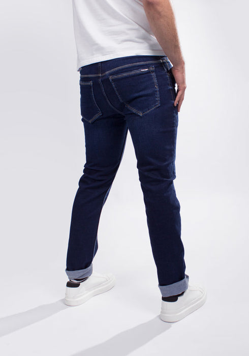 Jeans Moda Hombre Azul Thunder