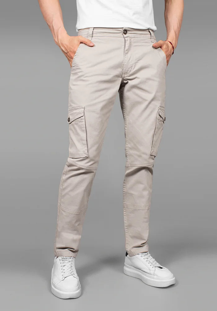 Pantalón Dril Cargo para Hombre Thunder Ref. 101029