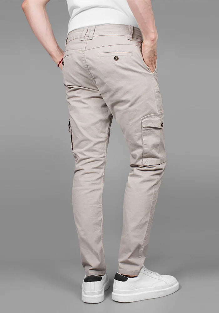 Pantalón Dril Cargo para Hombre Thunder Ref. 101029