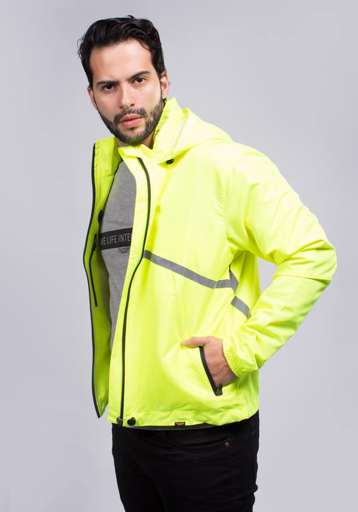 Chaqueta Rompe Vientos con Reflectivo Unisex Ref. 