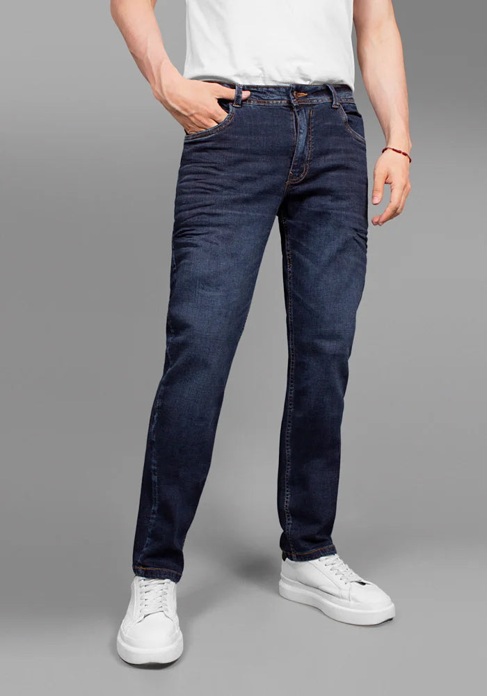 Jean para Hombre THD Azul Oscuro