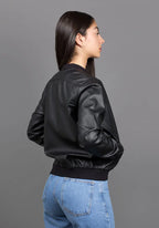 Chaqueta Beisbolera Cuerina Dama Ref. 205001