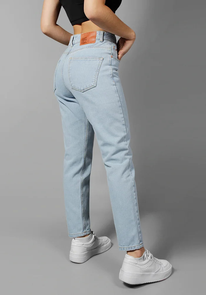 Mom Fit Mujer Tono Claro Ref. 201005-1 Thunder Jeans