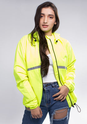 Chaqueta Rompe Vientos con Reflectivo Unisex
