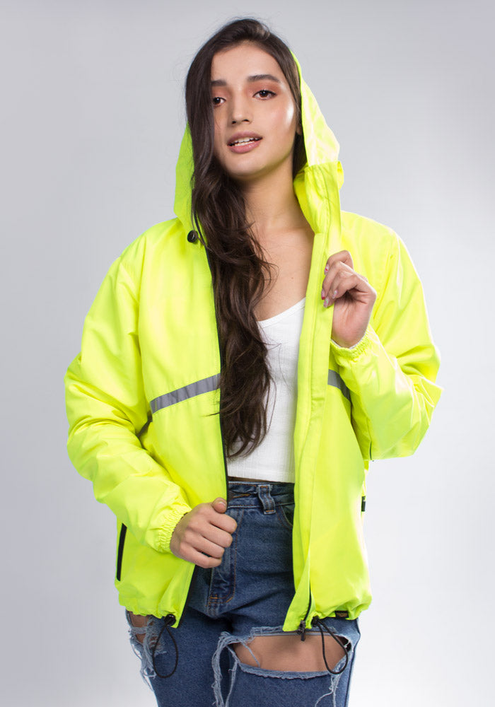 Chaqueta Rompe Vientos con Reflectivo Unisex