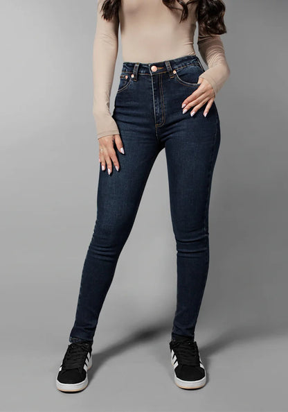 Jeans para mujer skinny tiro alto push up Ref. 201009 Thunder Jeans