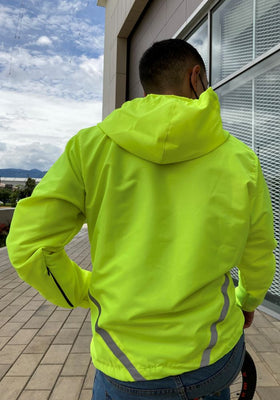 Chaqueta Rompe Vientos con Reflectivo Unisex