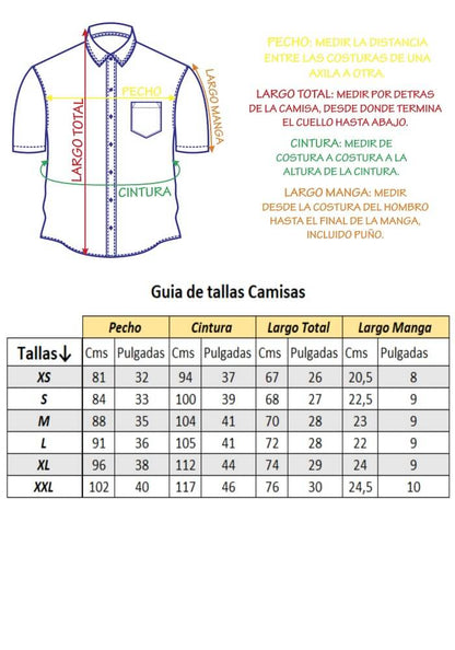 Camisa Manga Corta THD Ref. 